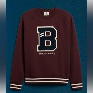 BANANA REPUBLIC BR Athletics Varsity Sweatshirt - Size S